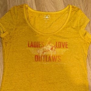 Idyllwind Mustard Graphic Tee